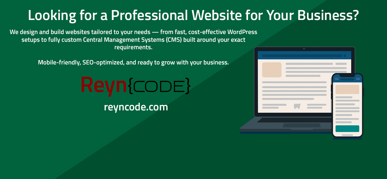 Lets build a website